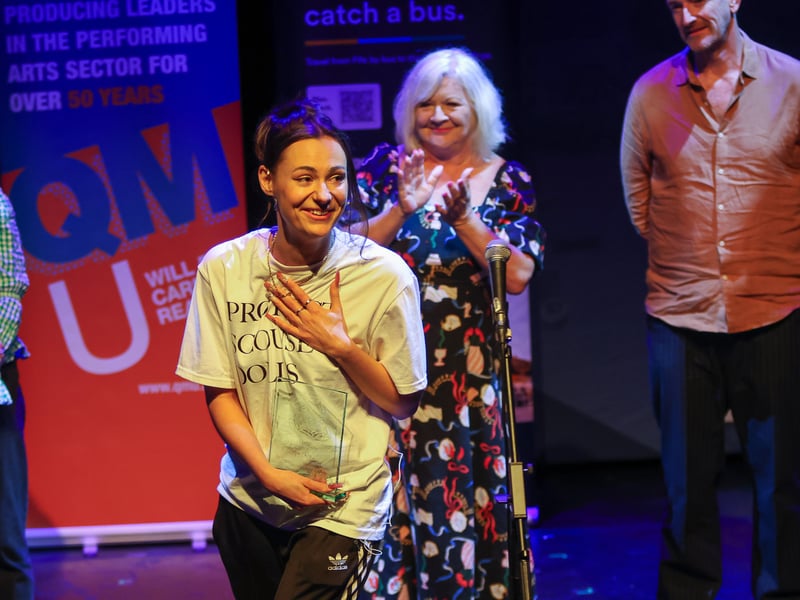 The Filipa BraganÃ§a Award, which recognises outstanding solo performances by an emerging female, female-identifying or non-binary artist in the theatre genre, went to Jade Franks. Her hit show Eat The Rich (but maybe not me mates x) has taken this year's Fringe by storm 
