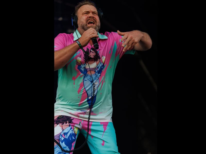 Daniel Bedingfield wows the crowds at Victorious
Picture: Marcin Jedrysiak