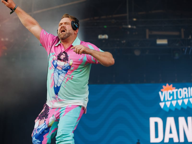 Daniel Bedingfield wows the crowds at Victorious
Picture: Marcin Jedrysiak