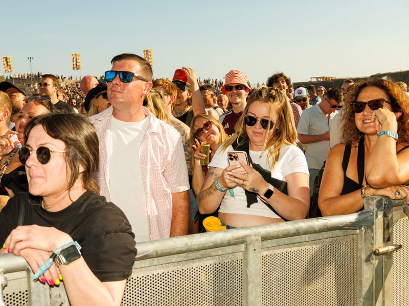 Daniel Bedingfield wows the crowds at Victorious
Picture: Marcin Jedrysiak