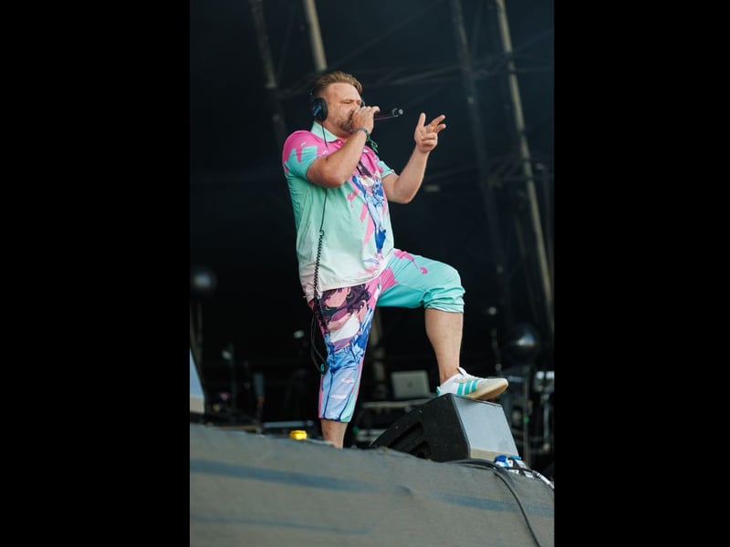 Daniel Bedingfield wows the crowds at Victorious
Picture: Marcin Jedrysiak