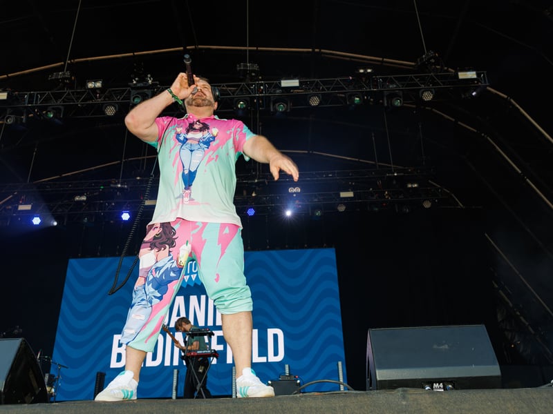 Daniel Bedingfield wows the crowds at Victorious
Picture: Marcin Jedrysiak