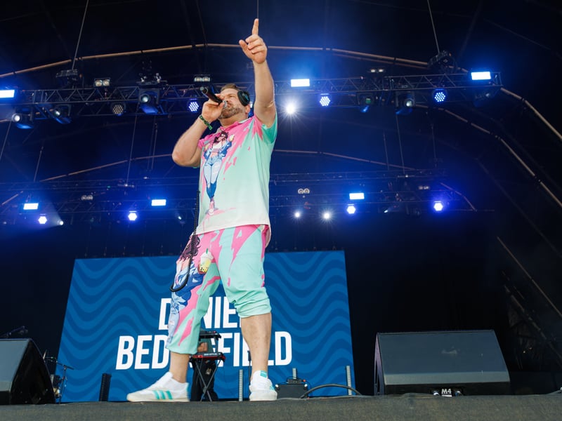 Daniel Bedingfield wows the crowds at Victorious
Picture: Marcin Jedrysiak