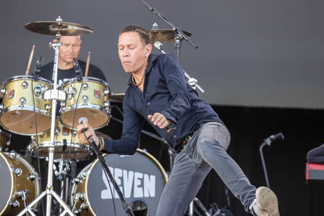 Shed Seven took to the Common Stage on Saturday afternoon after a short delay following a schedule reshuffle.