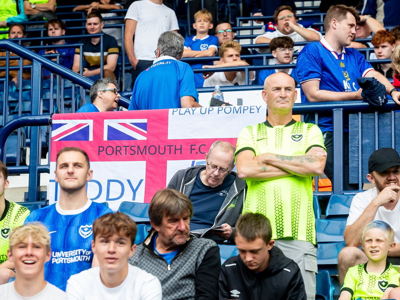 There were 2,473 Blues supporters who made the trip to the Hawthorns on Saturday as Pompey secured a 1-1 draw against West Brom.