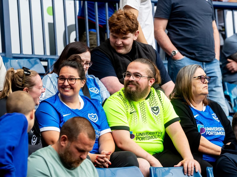 There were 2,473 Blues supporters who made the trip to the Hawthorns on Saturday as Pompey secured a 1-1 draw against West Brom.
