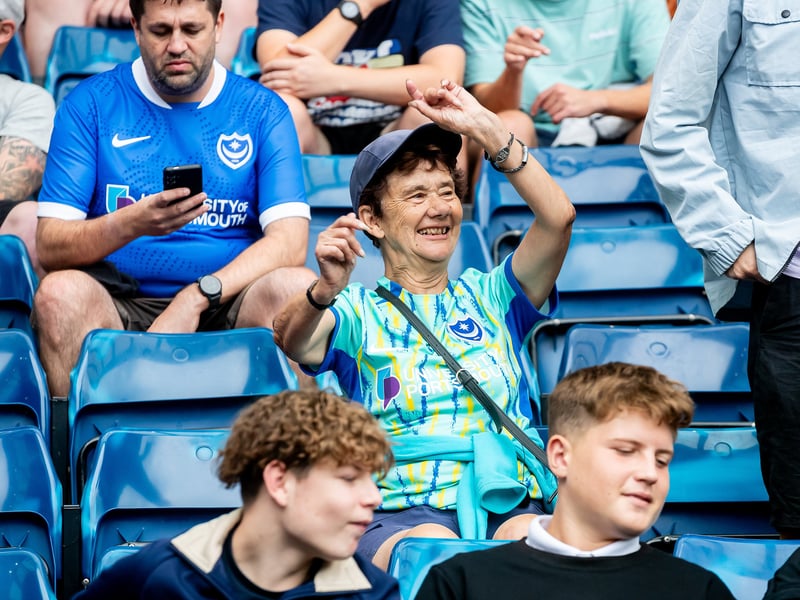 There were 2,473 Blues supporters who made the trip to the Hawthorns on Saturday as Pompey secured a 1-1 draw against West Brom.