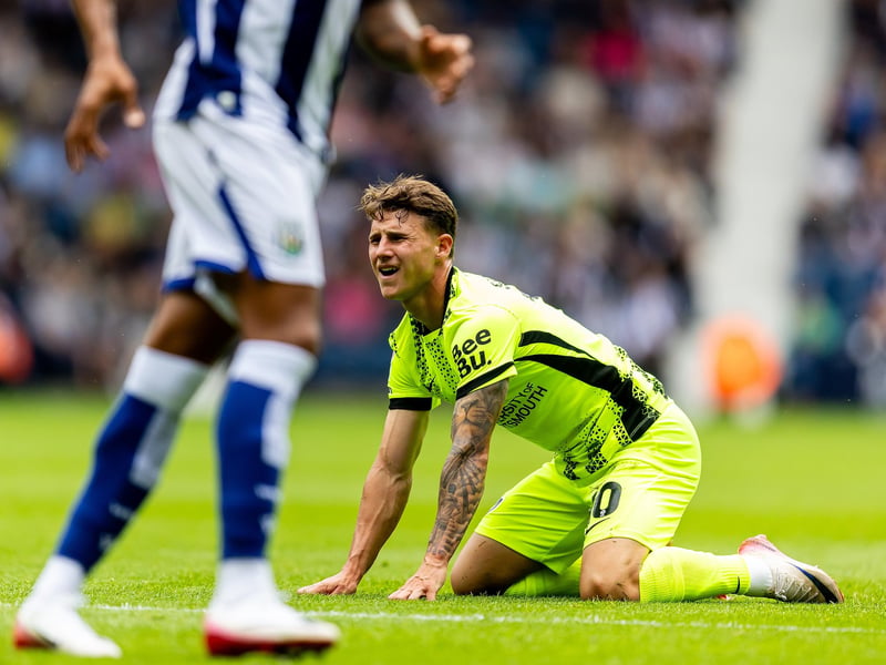 Match action from Pompey's 1-1 draw against West Brom.