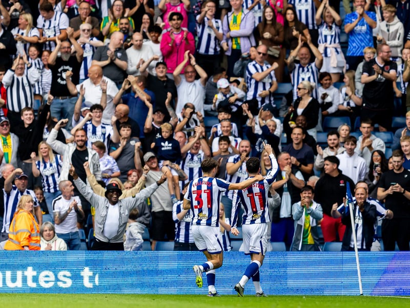 There were 2,473 Blues supporters who made the trip to the Hawthorns on Saturday as Pompey secured a 1-1 draw against West Brom.