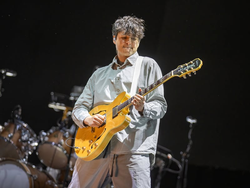 Ezra Koenig was at his enigmatic best.