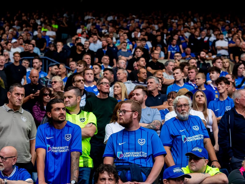 There were 2,473 Blues supporters who made the trip to the Hawthorns on Saturday as Pompey secured a 1-1 draw against West Brom.