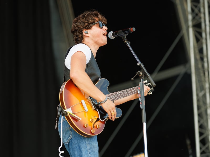 Bradley Simpson performance at Victorious Festival
Picture:Marcin Jedrysiak