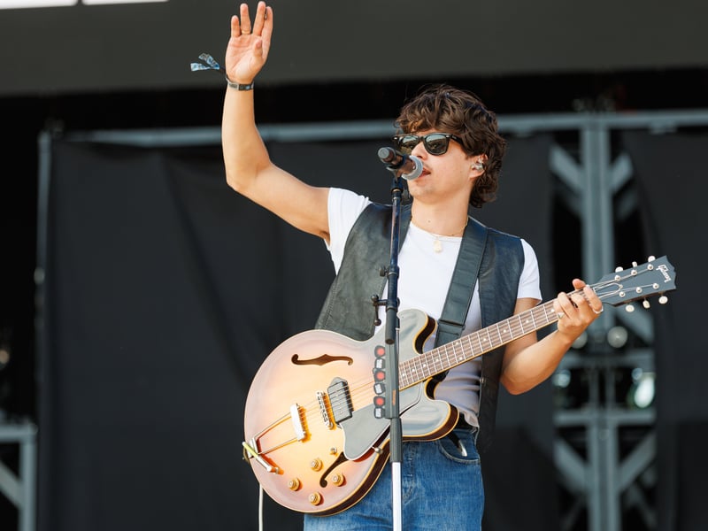 Bradley Simpson performance at Victorious Festival
Picture:Marcin Jedrysiak