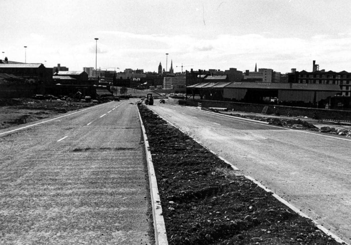 Pictures show Parkway evolve from single lanes to trunk road