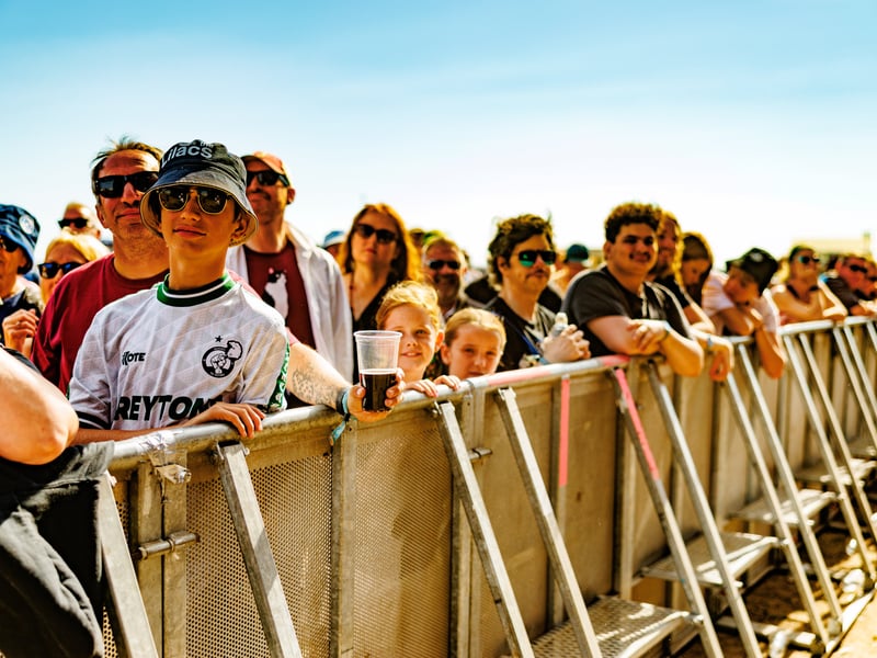 Pictured: Crowds at Common Stage during Jasper Carrott performance
Picture: Marcin Jedrysiak