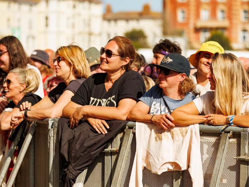 Pictured: Crowds at Common Stage during Jasper Carrott performance
Picture:Marcin Jedrysiak
