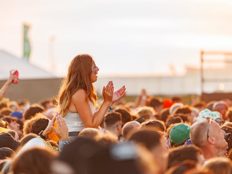 Pictured: Bloc Party performance on the Common Stage Picture: Marcin Jedrysiak