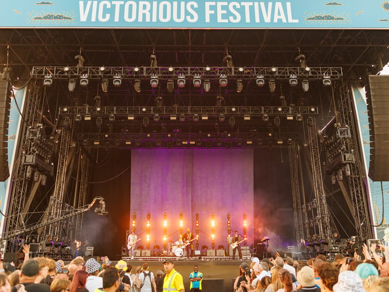 Pictured: Bloc Party performance on the Common Stage Picture: Marcin Jedrysiak