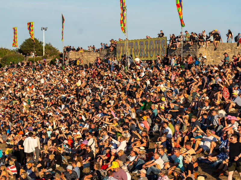Pictured: People enjoying the day on Castle Field
Pictured by Alec Chapman