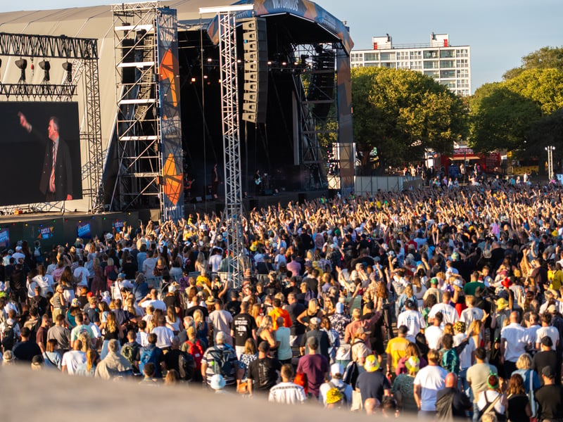 Pictured: A packed out Castle Stage
Pictured by Alec Chapman