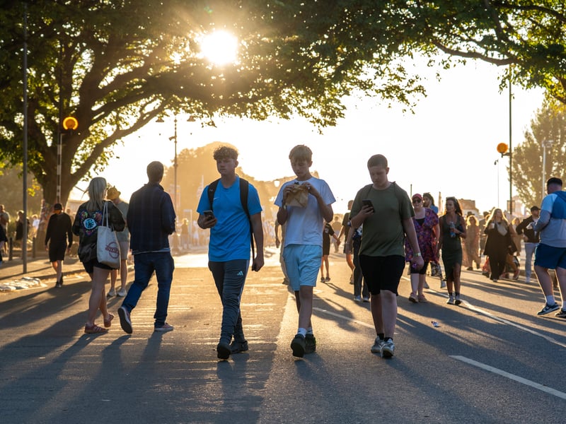 Pictured: People enjoying the day. 
Pictured by Alec Chapman