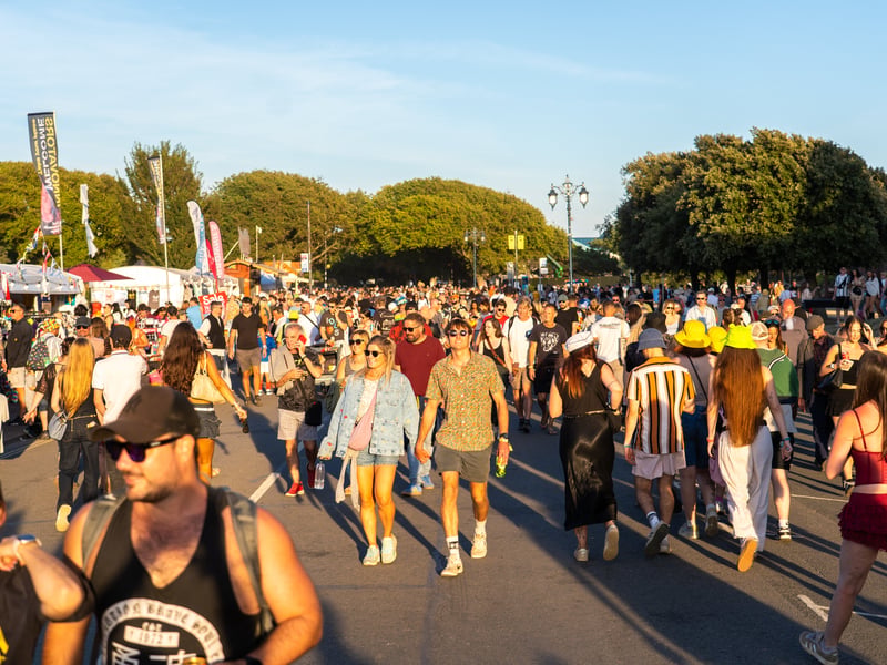 Pictured: People enjoying the day in the Market Street area
Pictured by Alec Chapman