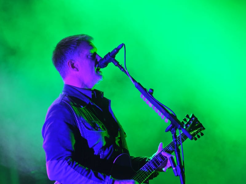 Pictured is: Queens of the Stone Age performing on Common Stage.
Picture by Paul Windsor
