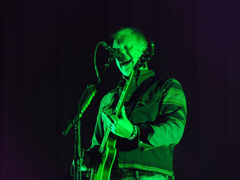 Pictured is: Queens of the Stone Age performing on Common Stage.
Picture: Sarah Standing (220825-4162)