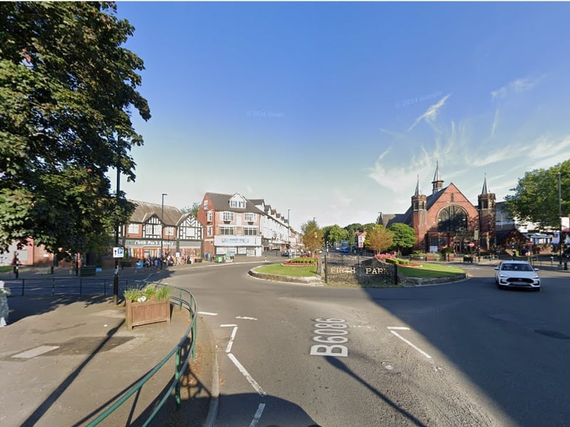 Firth Park saw 52.5 reports of violent crime per 1,000 residents from December 2024 to November 2025, the 13th worst figure in Sheffield. The total number of incidents in that neighbourhood was 444. Photo: Google