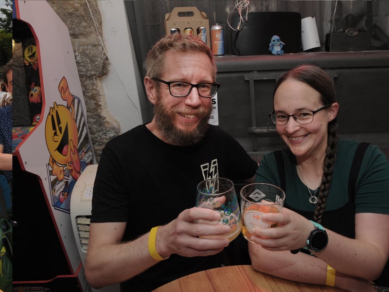Mark Haddrill and Claudia Bauer of Horsforth.