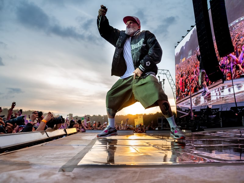 Limp Bizkit took the crowd back to 1999