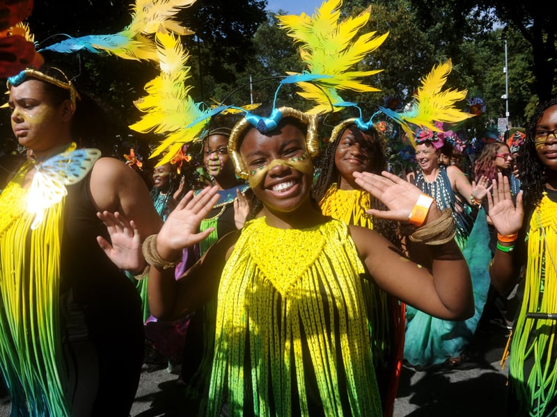 Dancers at the Carnival.