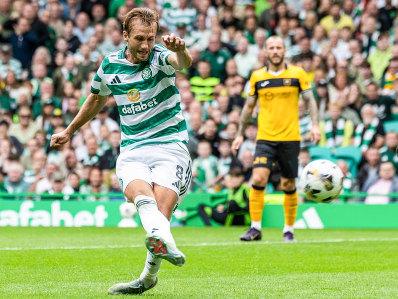 Signed as a right-winger, Swedish international Nygren has been deployed in a central midfield role since his arrival and has been impressive. Record signing Engels provides an alternative option for Celtic.