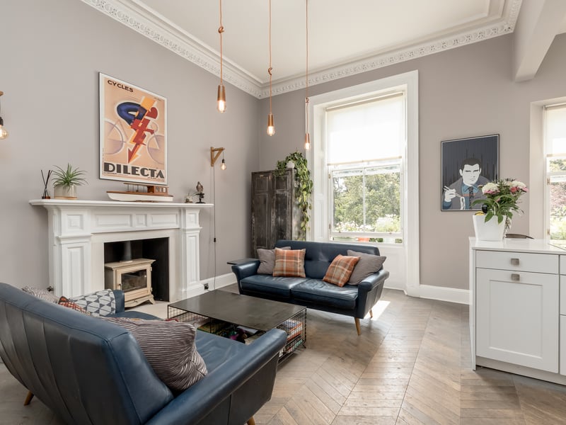 With a spacious seating area and stylish log burner, the space is perfect for entertaining and relaxing. 