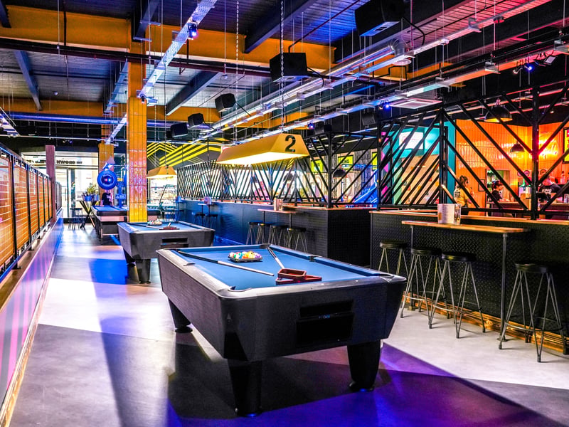 The venue offers a wide range of activities for all ages.