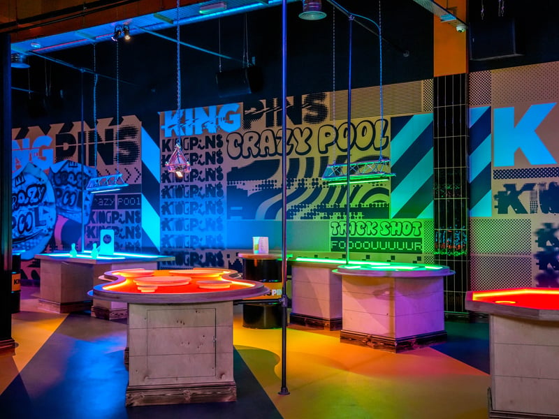 The venue includes crazy pool, which is a new game exclusive to Leeds as part of the King Pins concept.