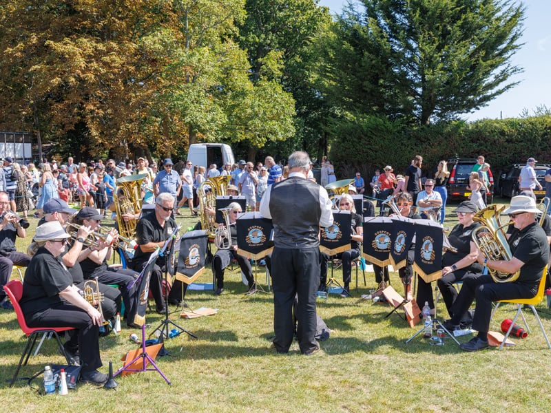 Pictured: Gosport Solent Brass performance at Stubbington Fair 
Picture:Marcin Jedrysiak