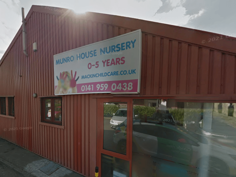 Score: 14. At Munro House Nursery, the inspectorate identified a need to ensure there were 'more opportunities' for communication and relationship building at meal times for older children. However, they added that children had fun as they explored play and learning opportunities and resources within playrooms. Date graded: March 5, 2025. 