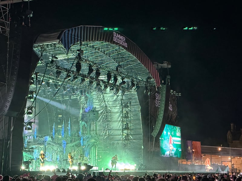 Chappell Roan said it was her 'biggest ever show'.