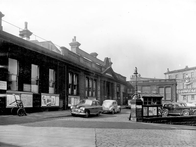 Leeds Central Station opened in 1854 and the magnificent building was one of the city's best-loved landmarks for more than a century, with the last train departing in 1967