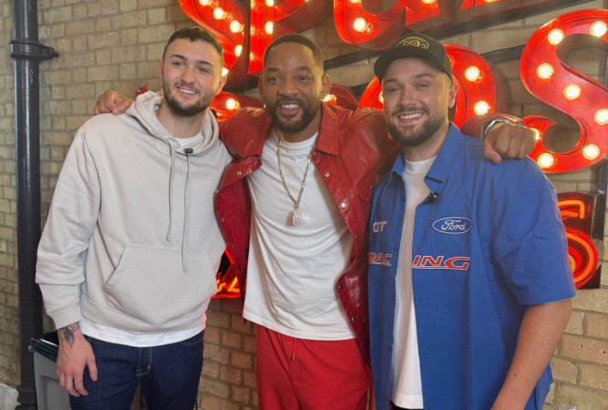 Rapper and actor Will visited the SpudBros Express in London