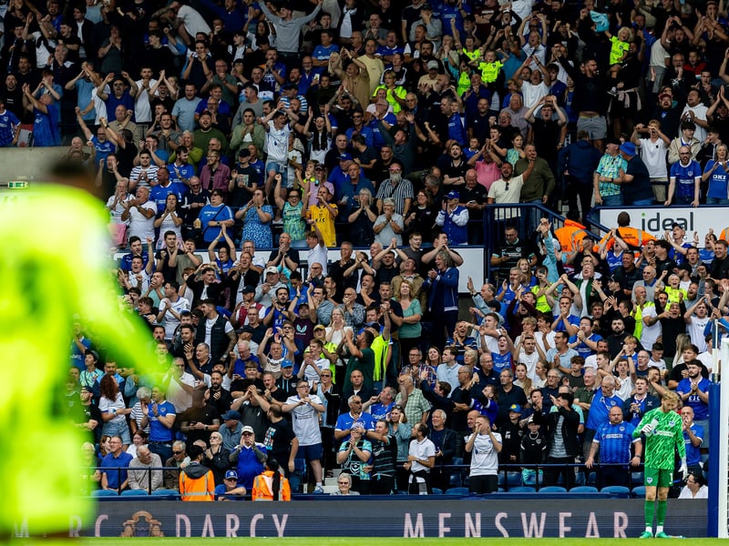 Pompey were back on the road a week later, with a trip to the Hawthorns.
