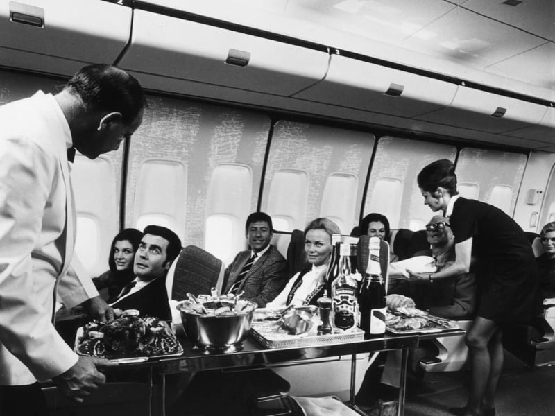 Flying was a very different experience back in the 70s, as this photo shows, before budget carriers began battling to offer the cheapest fares. But amid all the luxury, you had to put up with the smell of cigarette smoke. It's hard to believe today, but lighting up in the air was still very much allowed during the 1970s and much later. Loganair became the first UK airline to ban smoking, with others following suit. It wasn't until 1997 that the EU banned smoking on all flights in member states. Incredibly, smoking in hospitals was also allowed during the 70s.