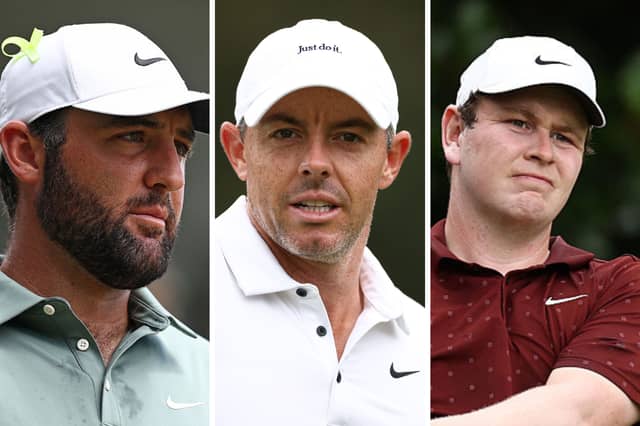 Three of the top earners in golf this season.
