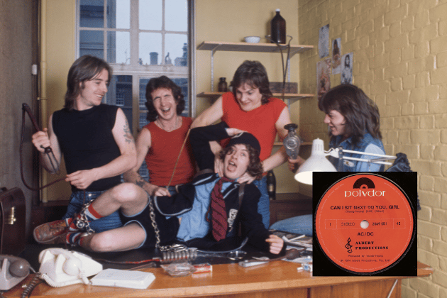 This highly-valued 7-inch single, which sold for £5,180.01, is a piece of rock history, featuring the band's first official single with a very young Angus Young on the cover. This particular New Zealand pressing from 1974 is extremely rare and stands as one of the most valuable AC/DC collectibles for serious fans. Its high price is a direct result of its scarcity and its place in the band's early and legendary career.
