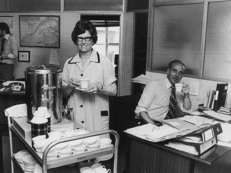 Not every office had them, but in many workplaces they were a perk of the job, delivering tea and coffee to your desk. Today, most offices have either a kettle or, if you're lucky, a coffee machine, and tea ladies are generally viewed as an unjustifiable expense.