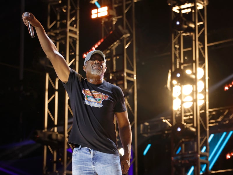 Country musician Darius Rucker is set to entertain crowds at Glasgow's OVO Hydro on Tuesday, September 30 with support from Jake Owen and The Shires.