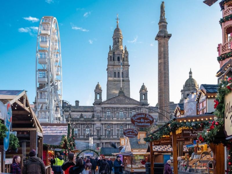 Beginning on November 6 and running until January 4, the festivities can be found on Glasgow Green and St Enoch Square. There are independent food vendors, unique gifts and crafts from local sellers.