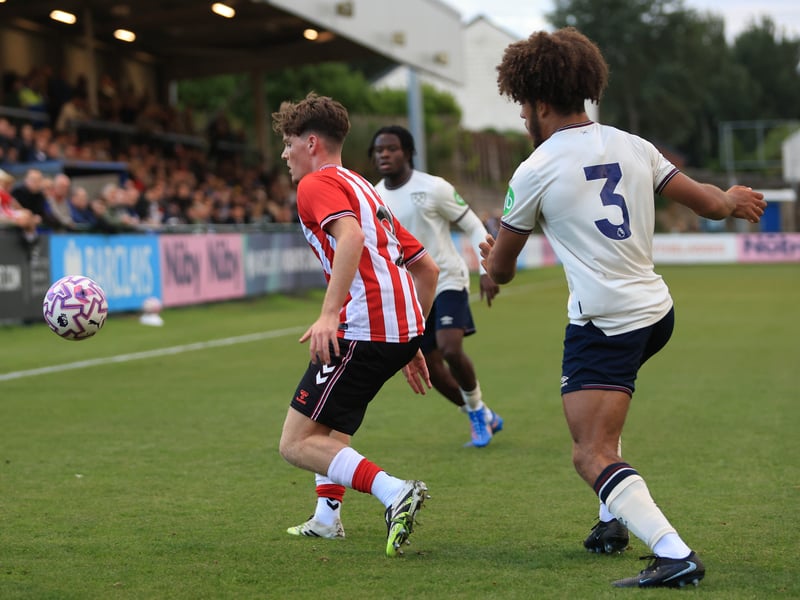 Jack Whittaker started on the left-hand side in front of Dennis Cirkin but moved into the centre after Harrison Jones was withdrawn with an injury in the first half. Functional, but struggled to impact the game. Didn't see enough of him with the ball. 4
