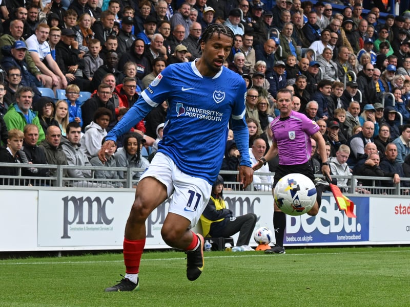 Not for want of trying, but the Frenchman's Pompey career hasn't got going yet. Still, has talent and Championship experience so deserves his place ahead of Franco Umeh and Minhyeok Lang at present.